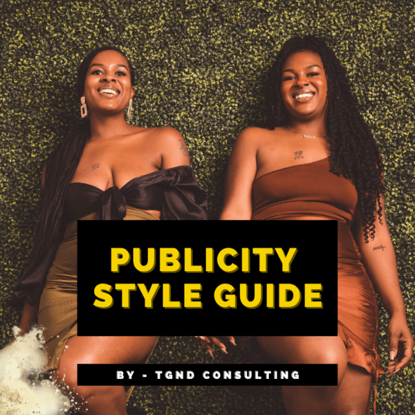 Publicity Styling Guide
